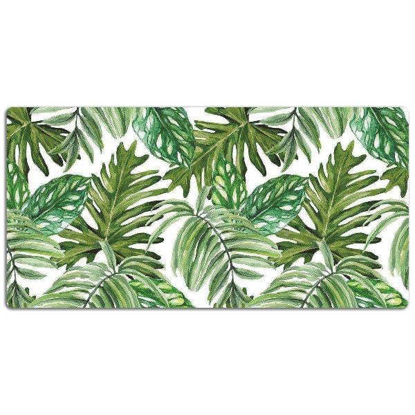 Alfombrilla escritorio Hojas tropicales