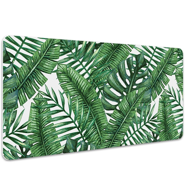 Alfombrilla escritorio Hojas tropicales