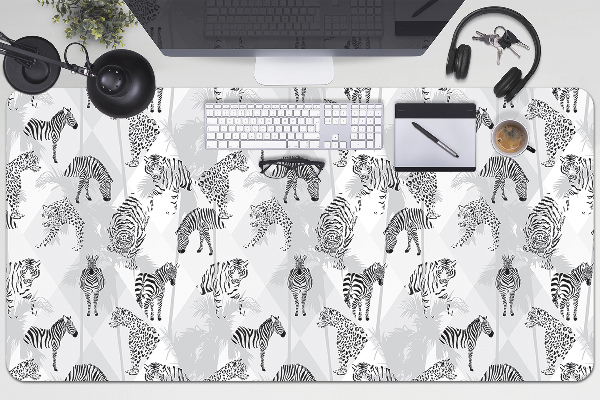Protector de escritorio Tigres y cebras