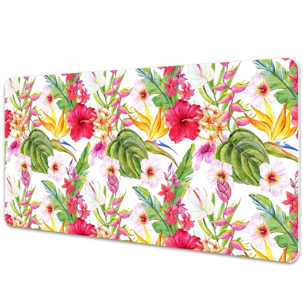 Alfombrilla escritorio Hibisco exótico