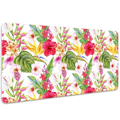 Alfombrilla escritorio Hibisco exótico