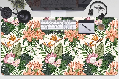 Alfombrilla escritorio Flores murales