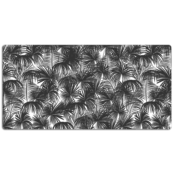 Alfombrilla escritorio Palmeras negras