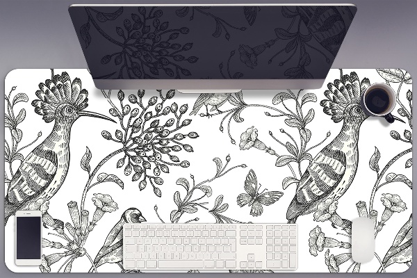Protector de escritorio Pájaros dibujados