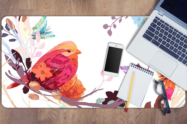Protector de mesa escritorio Pájaros en la rama