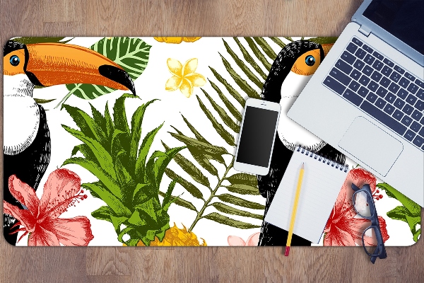 Alfombrilla escritorio Tucan y piña