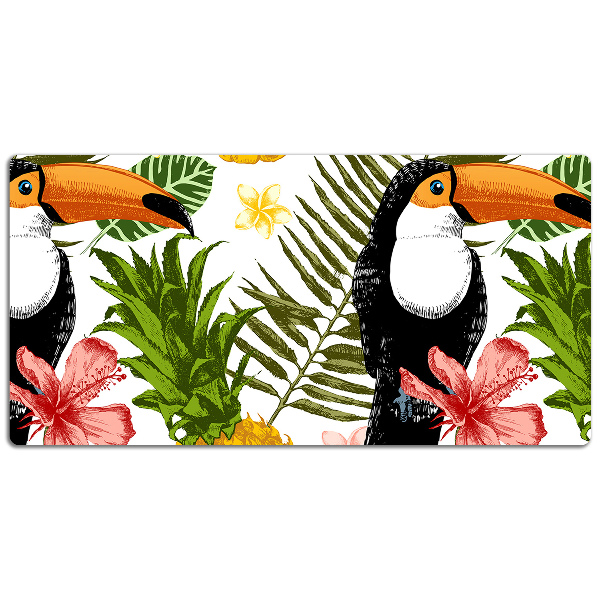 Alfombrilla escritorio Tucan y piña