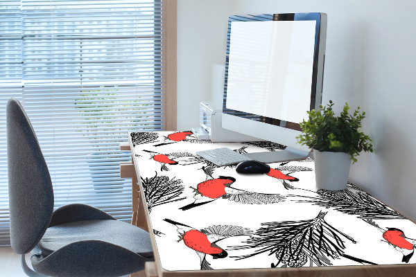Protector de mesa escritorio Gile y árboles