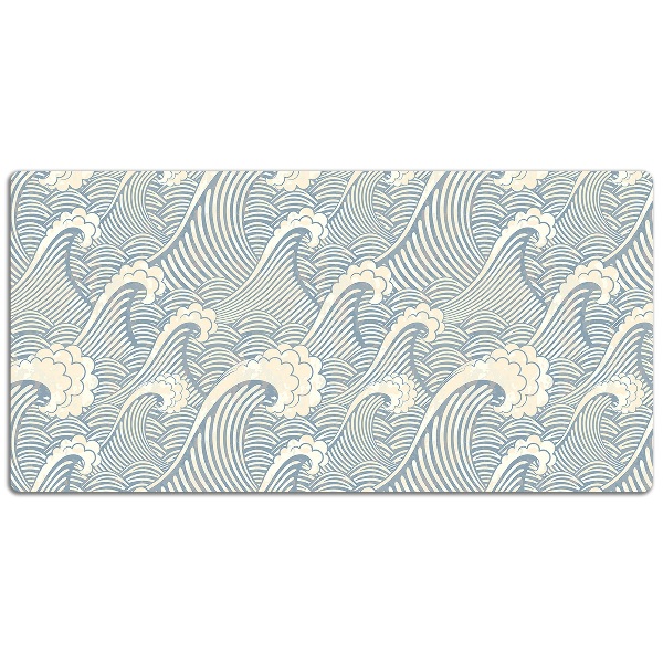 Alfombrilla para escritorio Las olas del mar