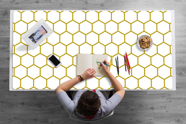 Protector de mesa escritorio Panal