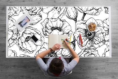 Alfombrilla escritorio Floral