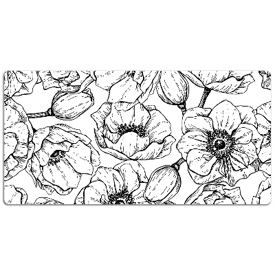 Alfombrilla escritorio Floral
