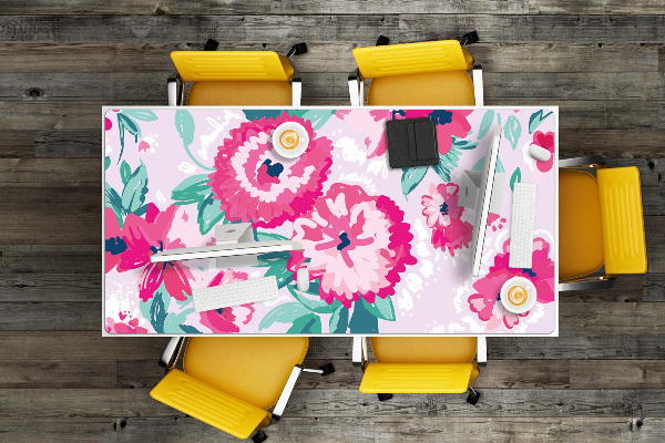 Alfombrilla para escritorio Flores