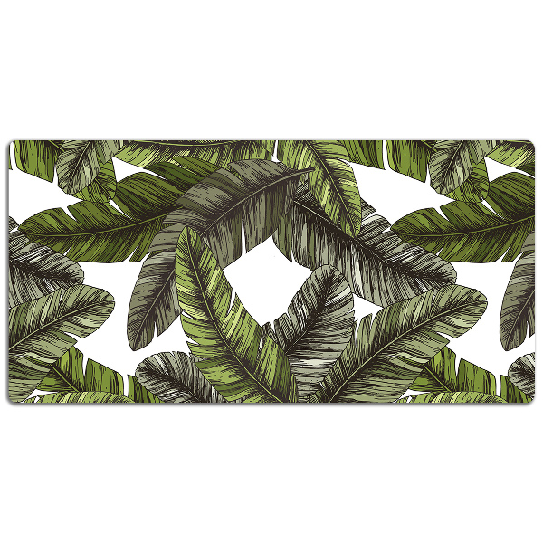 Alfombrilla escritorio Hojas de la jungla