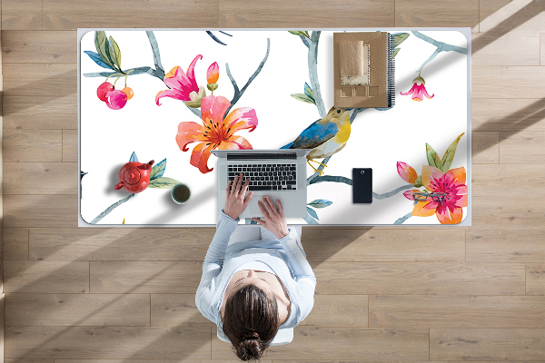 Alfombrilla para escritorio Flores