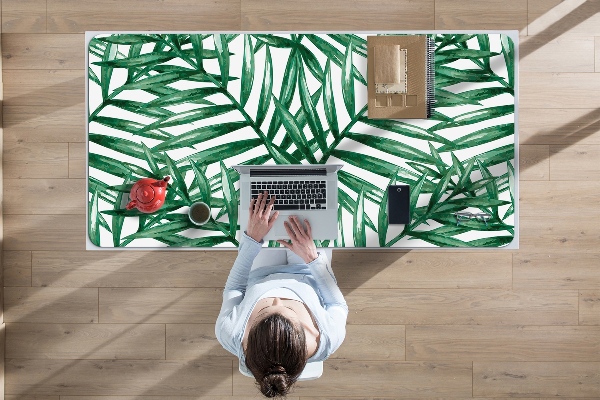 Alfombrilla para escritorio Hojas tropicales