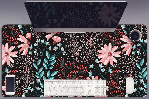 Alfombrilla escritorio Flores vintage