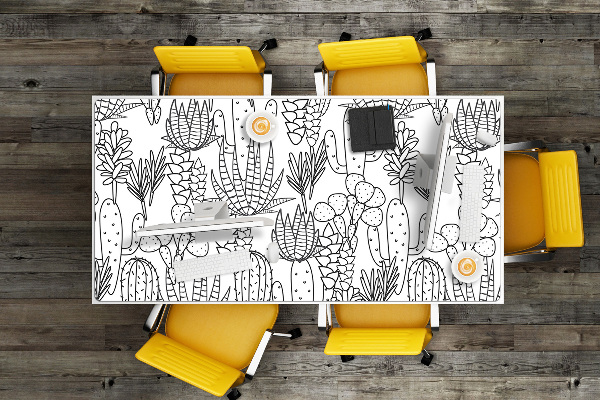 Alfombrilla escritorio Cactus