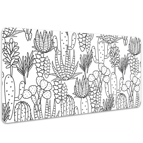 Alfombrilla escritorio Cactus