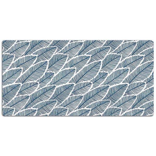 Alfombrilla escritorio Hojas azules