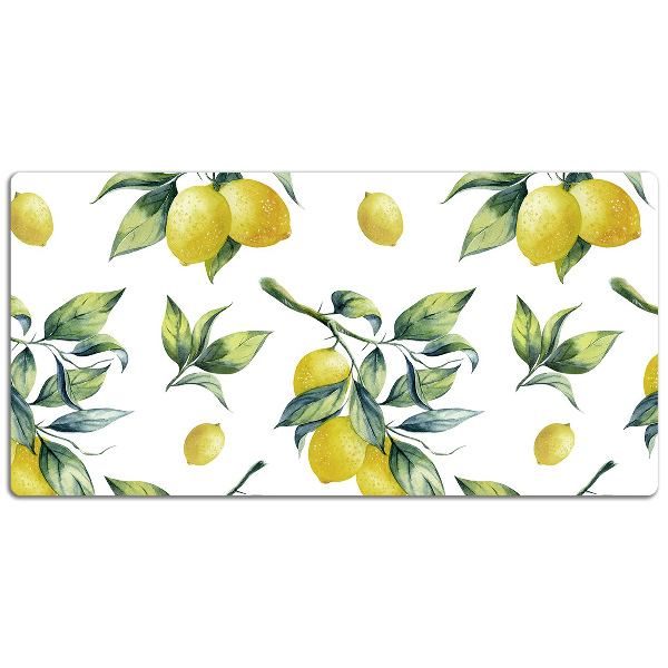Alfombrilla escritorio Limones amarillos