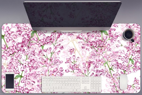 Alfombrilla escritorio Flores lilas