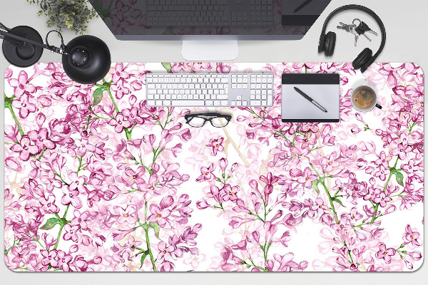 Alfombrilla escritorio Flores lilas