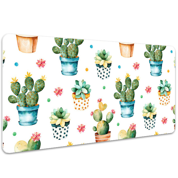 Alfombrilla escritorio Cactus pintado