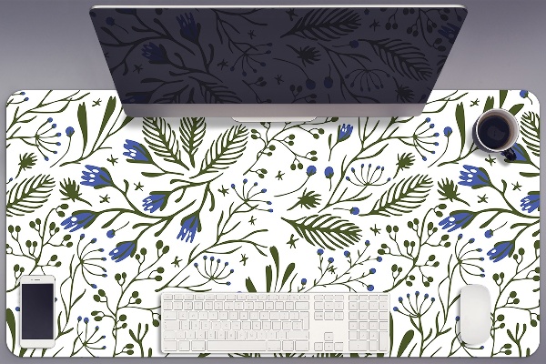 Alfombrilla escritorio Flores