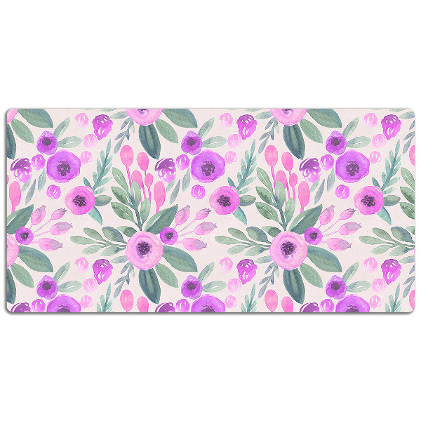 Alfombrilla escritorio Patrón floral