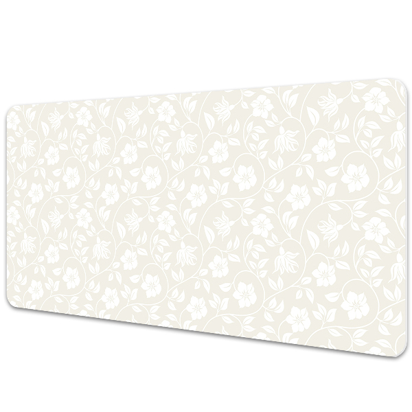 Alfombrilla escritorio Papel tapiz floral