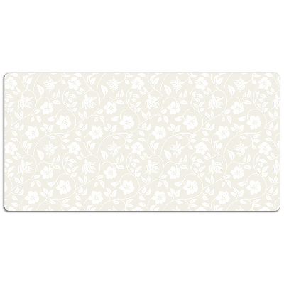 Alfombrilla escritorio Papel tapiz floral