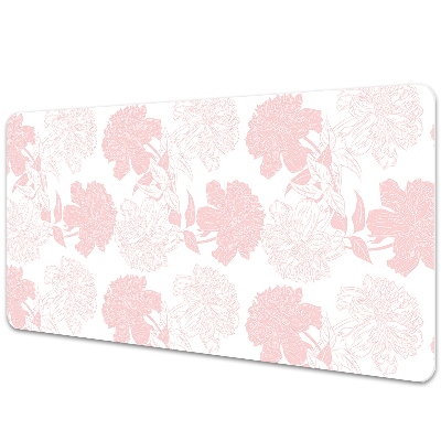 Protector de escritorio Flores rosadas