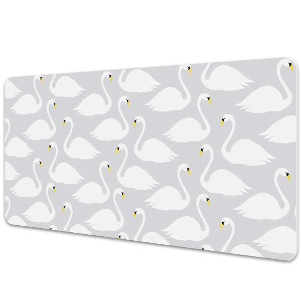 Alfombrilla de escritorio Cisnes blancos