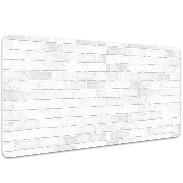 Alfombrilla escritorio Ladrillo blanco