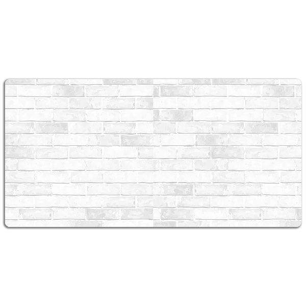 Alfombrilla escritorio Ladrillo blanco