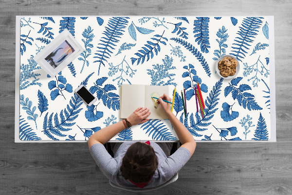 Alfombrilla escritorio Helechos azules