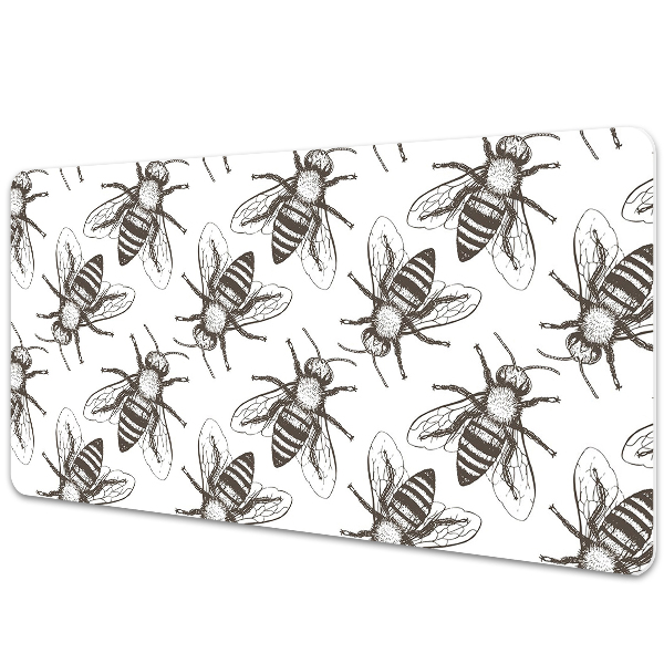 Alfombrilla escritorio Patrón de abejas