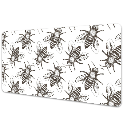 Alfombrilla escritorio Patrón de abejas
