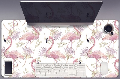 Alfombrilla escritorio Flamencos