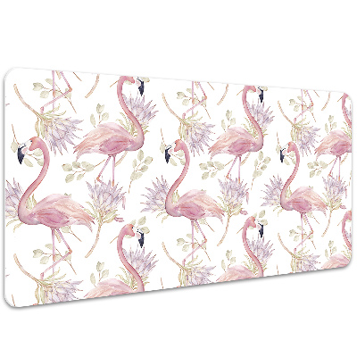 Alfombrilla escritorio Flamencos