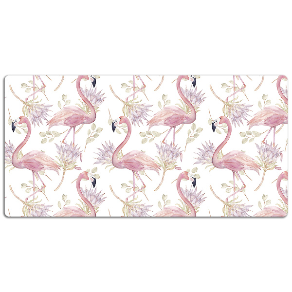 Alfombrilla escritorio Flamencos
