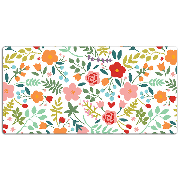 Alfombrilla de escritorio Imagen con flores