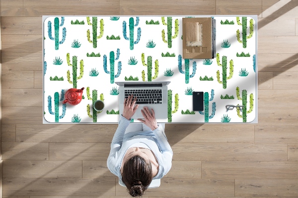 Alfombrilla escritorio Cactus pintados