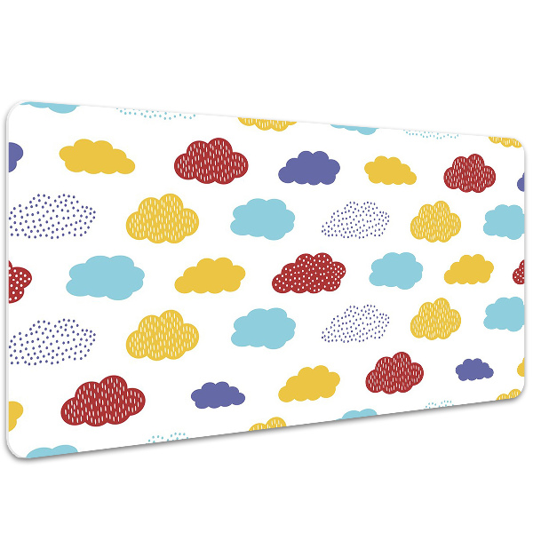 Alfombrilla para escritorio Nubes coloridas
