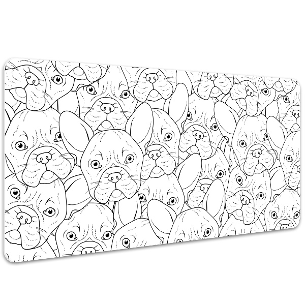 Alfombrilla para escritorio Perro bulldog