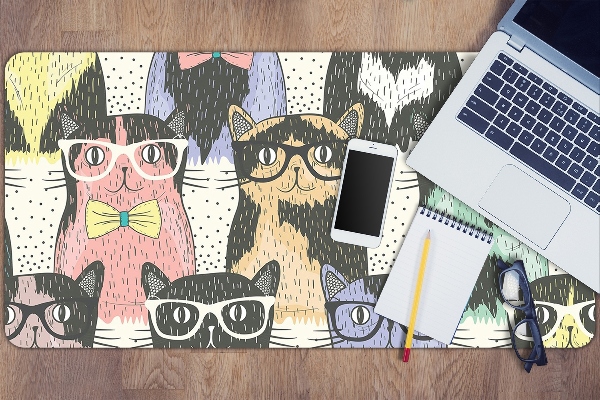 Alfombrilla escritorio Gatos
