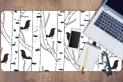 Alfombrilla escritorio Pájaros y árboles