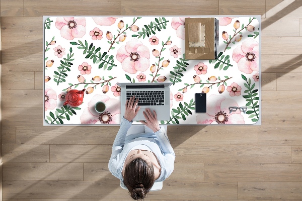 Alfombrilla para escritorio Flores