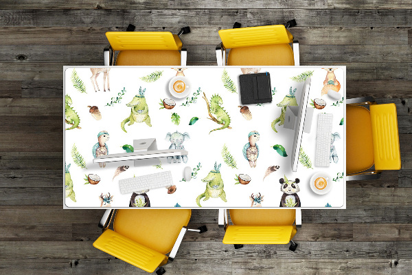 Alfombrilla para escritorio Animales felices